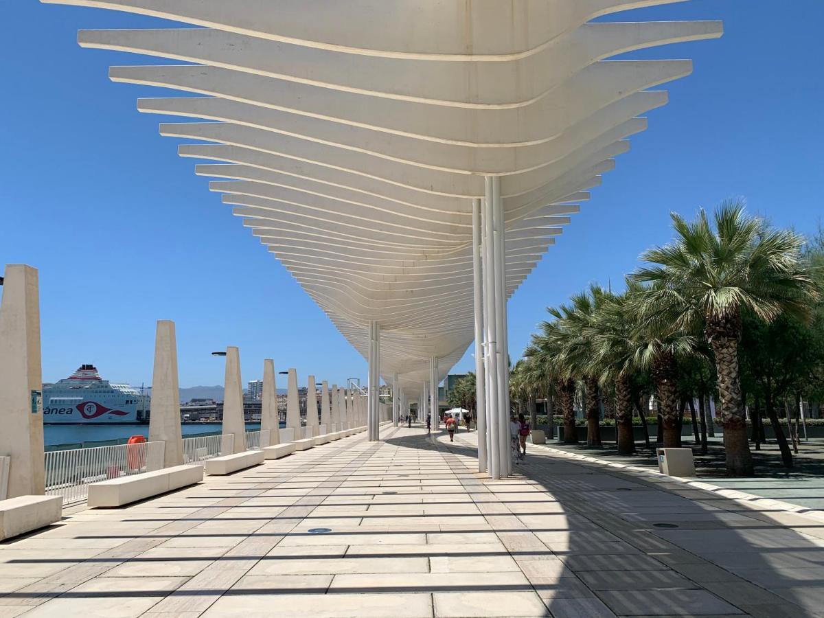 דירות מאלגה Playa Sol Y Centro Historico מראה חיצוני תמונה